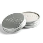arista shampoo bar holder aluminium box with lid and arista strengthening shampoo bar inside